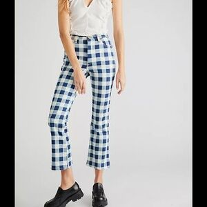 Free People Wrangler Wrock 672 High-Rise Kick Flare Jeans sz 30